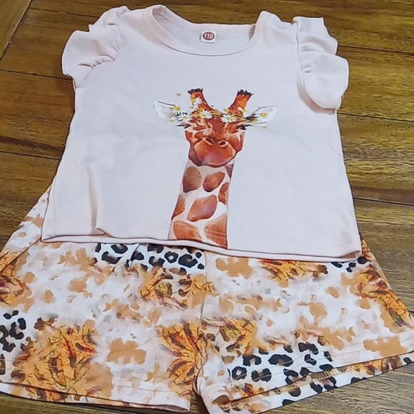 Girls matching short set - Picture 1 of 5